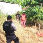 Murdered woman with gouged out eyes