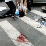 2 young Chinese girls died in car accident