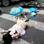 2 young Chinese girls died in car accident