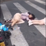 2 young Chinese girls died in car accident