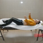 Chinese female in morgue