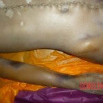 Corpse of young Chinese girl