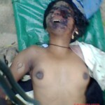 Corpse of Tamil woman