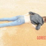 Drowned Chinese girl