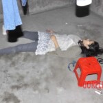 Hanged Chinese woman