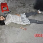 Hanged Chinese woman