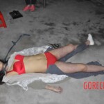 Hanged Chinese woman