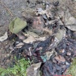 Dead Ukrainian soldier