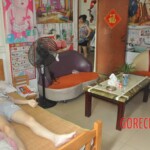 Naked dead lady in bed