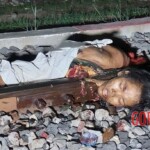 Woman dismembered by train