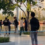 Hanged woman in Cambodia