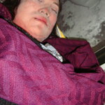 Dead female in morgue