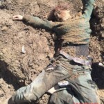 Dead female soldier