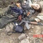 Dead female soldier