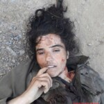 Dead female soldier