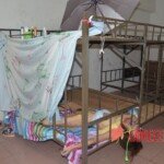 Strangled raped woman with cut nipple