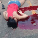 Young mother shot dead