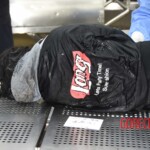 Dead woman in morgue