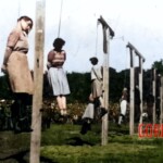Hanged female WW2