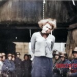 Hanged female WW2