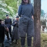 Hanged female WW2