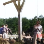 Hanged female WW2