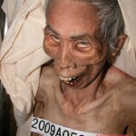 Dead woman in morgue