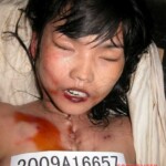 Dead woman in morgue