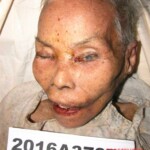 Dead female in morgue