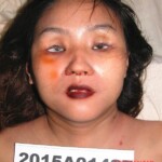 Dead female in morgue