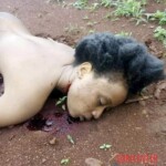 Raped and slashed lady