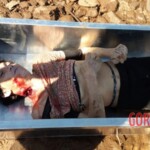 Stabbed woman in river