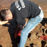 Stabbed woman in river