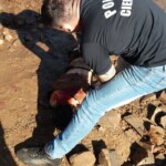 Stabbed woman in river