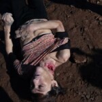 Stabbed woman in river