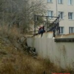 Hanged Russian girl