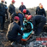 Flight 552 crash photo