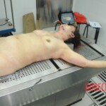 Examination of dead female