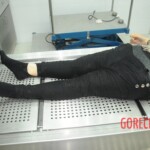 Examination of dead female