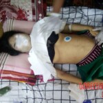 Hanged Cambodian woman