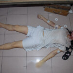 Tortured Chinese girl