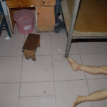 Tortured Chinese girl