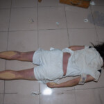 Tortured Chinese girl