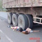 Girl crushed under truck