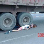 Girl crushed under truck