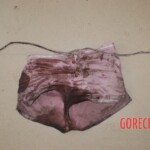 Naked woman in morgue