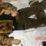 Dead Ukrainian woman