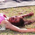 Girl murdered with machete