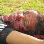 Girl murdered with machete