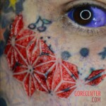 Facial scarification
